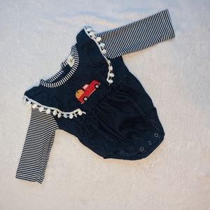 Marie Nicole Thanksgiving Romper